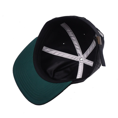 Hoge duurzaamheid Onstructuur Snapback Caps met gestructureerde kroon