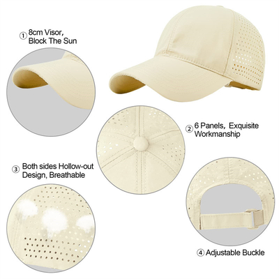 Mensen Snelle droog ademend sport Baseball Cap Custom Mesh Verstelbare plain Hoed Running Trucker Hoed
