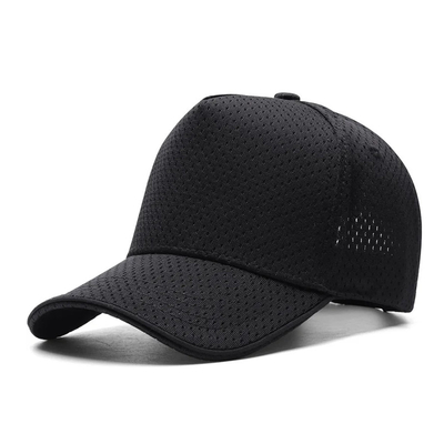 Custom 5 Panel Mesh Baseball Cap Outdoor Adembenemend High Crown Blank Trucker Mesh Hoed