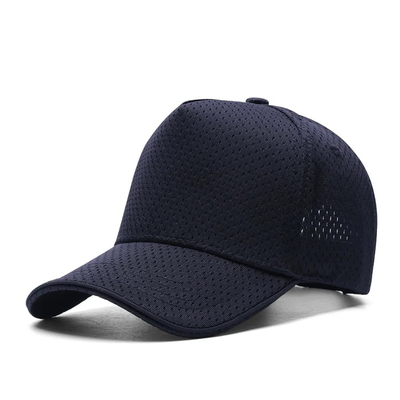 Custom 5 Panel Mesh Baseball Cap Outdoor Adembenemend High Crown Blank Trucker Mesh Hoed