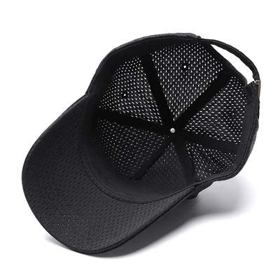 Custom 5 Panel Mesh Baseball Cap Outdoor Adembenemend High Crown Blank Trucker Mesh Hoed