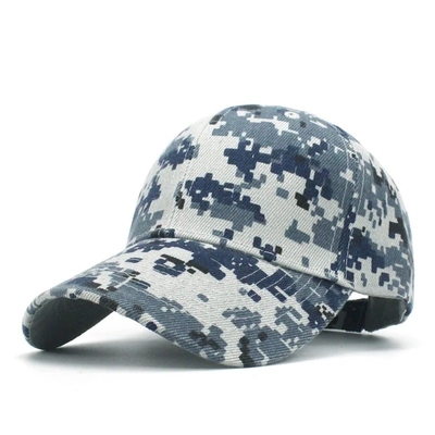 Verstelbare camouflage mannen Baseball Cap Logo Camouflage Tactische 6 Panel Baseball Hoeden