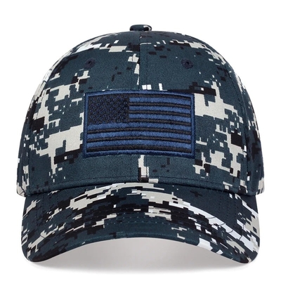 Custom Outdoor Camouflage Baseball Sports Hoed Groothandel 6 Panel Tactische Baseball Hoed