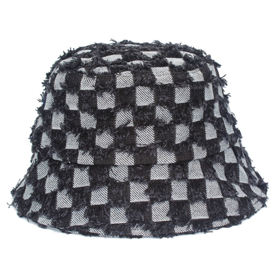 Modeontwerper Bucket Hats High Quality Denim Jeans Fisherman Bucket Hats Met Custom Logo