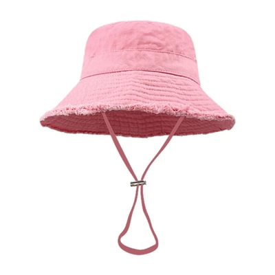 Custom Cotton Rope Bucket Hoed voor Unisex Modieuze stijl