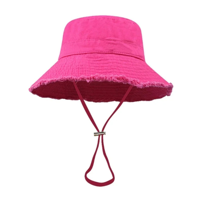 Custom Cotton Rope Bucket Hoed voor Unisex Modieuze stijl