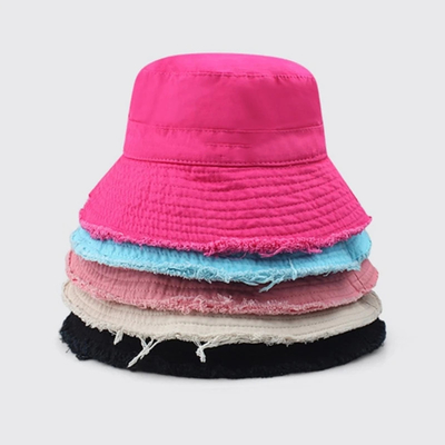 Custom Cotton Rope Bucket Hoed voor Unisex Modieuze stijl