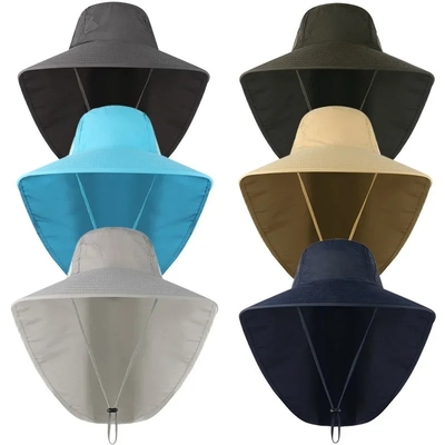 Stijlvolle zonnebril Nylon Vinnige vissershoed UPF40 Vissershoed