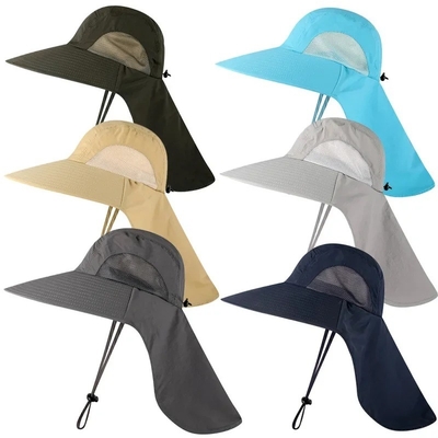 Stijlvolle zonnebril Nylon Vinnige vissershoed UPF40 Vissershoed