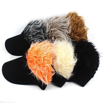 Warme Baseball Caps Mode Peaked Wig Hoed Herfst Winter Casual Sports Golf Cap Man Grappig ontwerp Snapback Hoeden Voor Mannen
