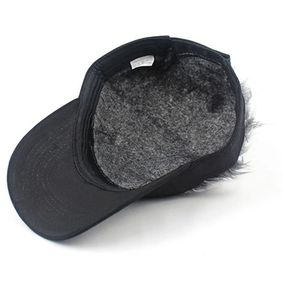 Warme Baseball Caps Mode Peaked Wig Hoed Herfst Winter Casual Sports Golf Cap Man Grappig ontwerp Snapback Hoeden Voor Mannen