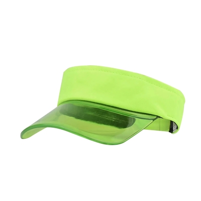 Zomer zonnehoeden Golf transparante visor caps Custom zonnescherm Anti-UV bescherming Leeg top visor cap