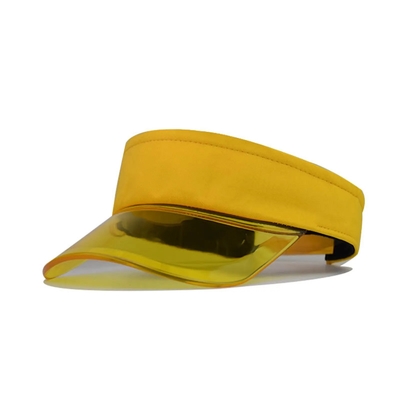 Zomer zonnehoeden Golf transparante visor caps Custom zonnescherm Anti-UV bescherming Leeg top visor cap