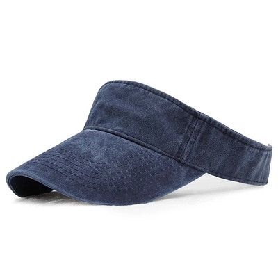 Nieuwe zomer denim gewassen visors vrouwen Outdoor Sport Zonnehoed Golf Wandelen Tennis Man Zonnebril Cap