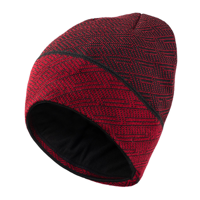 Volwassenen Winter Warme gebreide hoed Vrouwen Ski caps Mannen Grote maat Fluwelen bonnetjes