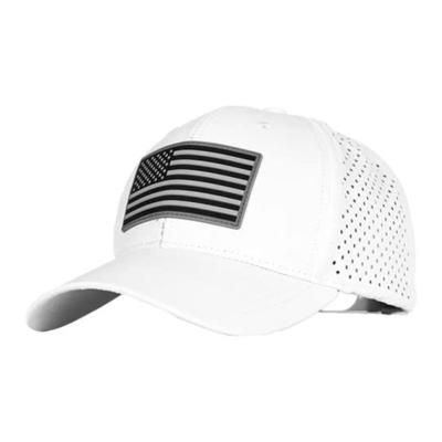 Oen Custom Design American Flag Baseball Cap Mensen Borduurwerk Geperforeerde Baseball Hoed