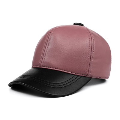 Geconstrueerd voorpaneel 6 Panel Baseball Cap met katoenen sweatband en 6 Eyelets