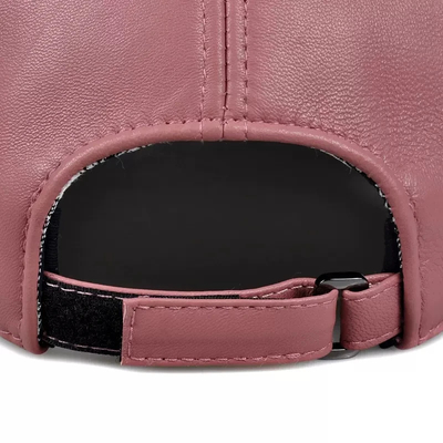Geconstrueerd voorpaneel 6 Panel Baseball Cap met katoenen sweatband en 6 Eyelets
