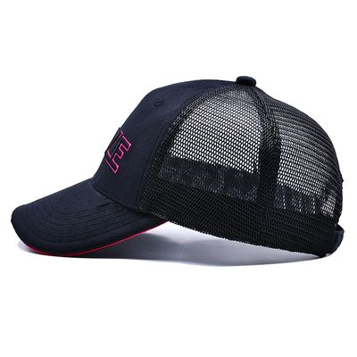 Sandwich gebogen rand 5 paneel fluweel trucker hoed groothandel gorra trucker cap Custom logo