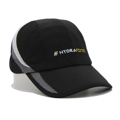 Snel droog Onstructuur sporthoed Custom geborduurd logo ademend waterdicht sporthoedje