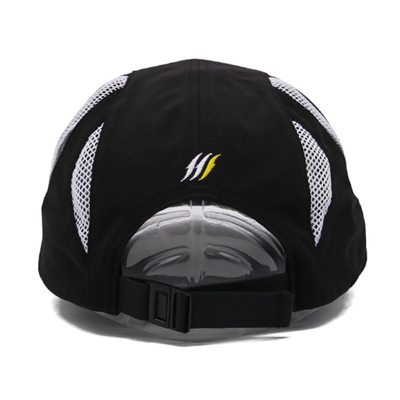 Snel droog Onstructuur sporthoed Custom geborduurd logo ademend waterdicht sporthoedje