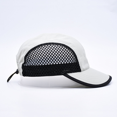 Oem Running Nylon Onstructured Quick Drying Mesh Running Hat Soft Wholesale Running Cap