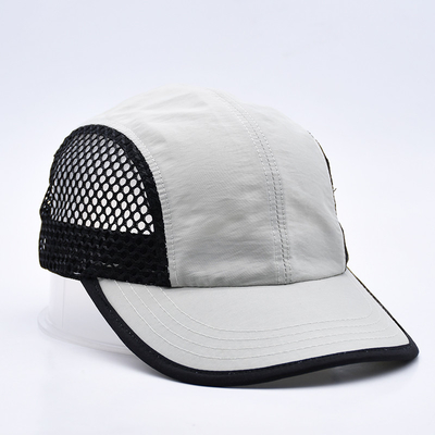 Oem Running Nylon Onstructured Quick Drying Mesh Running Hat Soft Wholesale Running Cap