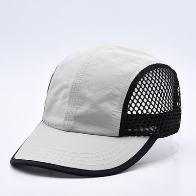 Oem Running Nylon Onstructured Quick Drying Mesh Running Hat Soft Wholesale Running Cap