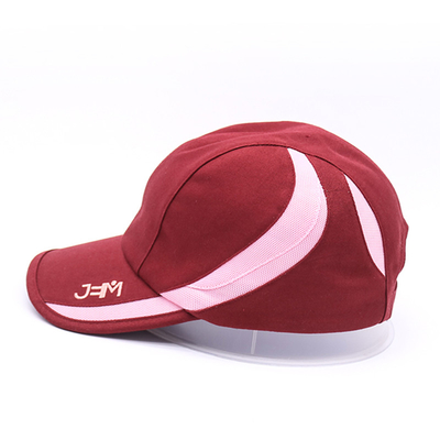 Custom Logo Sport Hoed Mesh Running Gorras Hoogwaardige gebogen rand ademende sportpetten