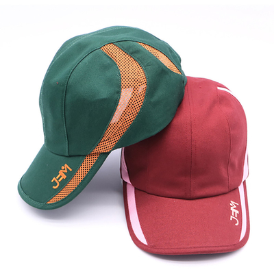 Custom Logo Sport Hoed Mesh Running Gorras Hoogwaardige gebogen rand ademende sportpetten