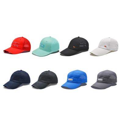 OEM Custom Ace Rubber Patch Pvc Logo Baseball Cap 6 Panel Sport Hoeden Gorras