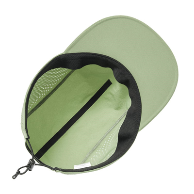 Onstructureerde honkbalpet Vlakrand Snelle Drooglopende Camper Caps Outdoor Sports Hoed voor mannen en vrouwen
