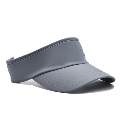 Zomer Outdoor Running Sun Visor Cap Custom Grijs Tennis Visor Hoed voor Golf