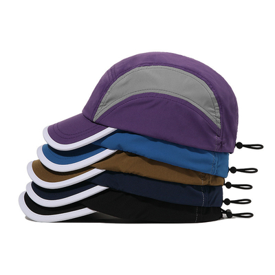 Nieuwe snelle droge sport Baseball caps Outdoor zonnebril lichtgewicht ademend kamperen hardlopende hoeden Custom logo camper cap