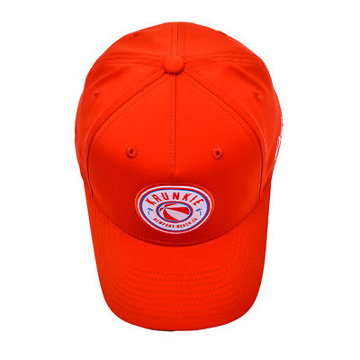 OEM Custom Design Uw Eigen Rubber Pvc Logo 5 Panel Heren Dames Hardlopen Sport Gorras Cap Nylon Rood Golf Baseball Pet