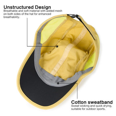 Curve Brim Custom Sport Run Hoed voor gepersonaliseerde prestaties