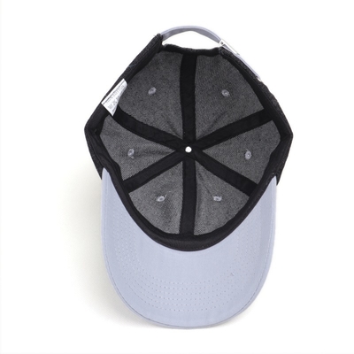 Groothandel Custom Logo Zuur Wassen Katoen Vintage Papa Hoed Verstelbare Denim Sport Gewassen Zwarte Baseball Cap