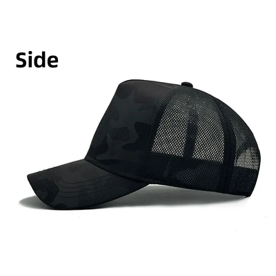 Oversized Plain Baseball Cap voor mannen Vrouwen Custom Design Trucker Mesh Hoed voor Groot Groot Hoofd Modieus voor Sport Casual Scene