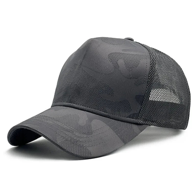 Oversized Plain Baseball Cap voor mannen Vrouwen Custom Design Trucker Mesh Hoed voor Groot Groot Hoofd Modieus voor Sport Casual Scene