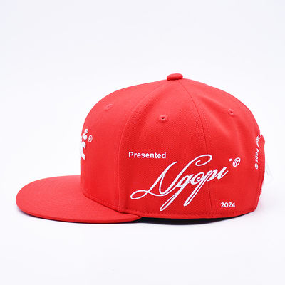 Groothandel Custom 3D Borduurwerk Gorra Baseball Snapback Sports Cap Outdoor Flat Brim 6 Panel Snapback Caps