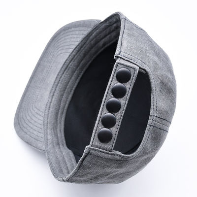 Custom 7 Panel Snapback Cap Borduurwerk Structured Gorras vlakke rand Snap Back Hoed