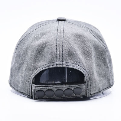 Custom 7 Panel Snapback Cap Borduurwerk Structured Gorras vlakke rand Snap Back Hoed