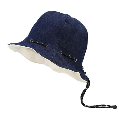 Warm verkoop Visserhoed Groothandel Lente- en zomerkleding in zak omdraaien Katoen volwassen Unisex eenvoudige omkeerbare emmerhoeden