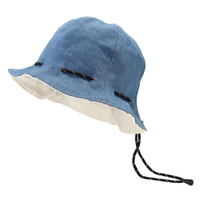 Warm verkoop Visserhoed Groothandel Lente- en zomerkleding in zak omdraaien Katoen volwassen Unisex eenvoudige omkeerbare emmerhoeden