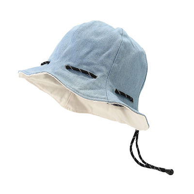 Warm verkoop Visserhoed Groothandel Lente- en zomerkleding in zak omdraaien Katoen volwassen Unisex eenvoudige omkeerbare emmerhoeden