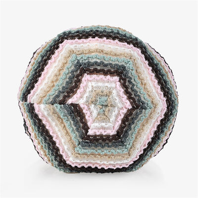 Op Maat Gemaakte Hoge Kwaliteit Dames Gestreepte Gebreide Mutsen Slouchy Stijl Skullies Sport Wintermuts Outdoor Zonder Manchet Beanie