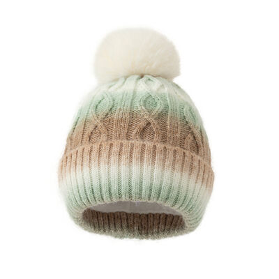 OEM gebreide bonnetjes hoeden Acryl polyester wol Merino stijl bonnet aanpasbaar Warm Comfortabel winter hoofdstuk