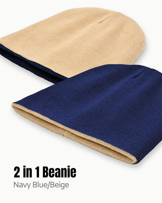 Customise Knit Beanie Hats Offering Adult Hat Circumference OEM OEM Services Ideaal voor retail distributie en marketing
