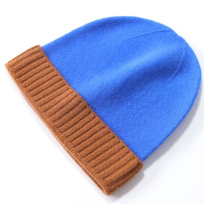Professionele Beanie-fabrikant Nieuw Design Custom Beanie Hoed Warm Cotton Manschet Winterhoeden met Logo
