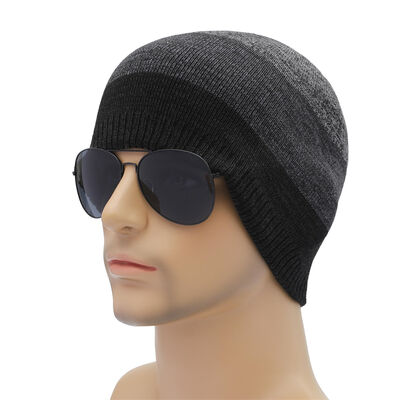 Unisex Beanie Universaal Grootte Winter Warm gebreide hoed Voor Mannen Vrouwen Custom Logo Beanies Groothandel